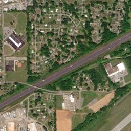 Meadowbrook Alabama High Resolution Satellite Map