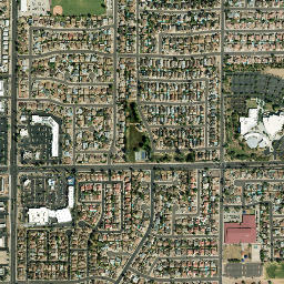 Quail Lane Arizona High Resolution Satellite Map