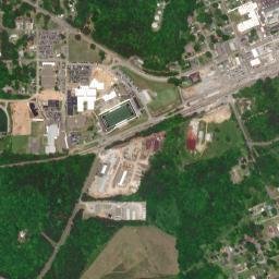 Walkerton Alabama High Resolution Satellite Map