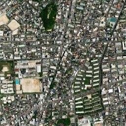 Fukuoka-shi map(satellite map)