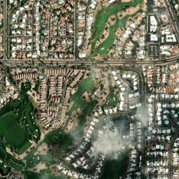Gainey Ranch Arizona High Resolution Satellite Map