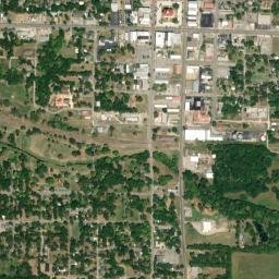 Bonham map(satellite map)