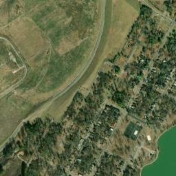 Lake Highlands Alabama High Resolution Satellite Map