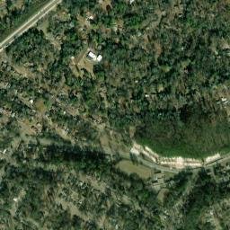 South Highlands Alabama High Resolution Satellite Map