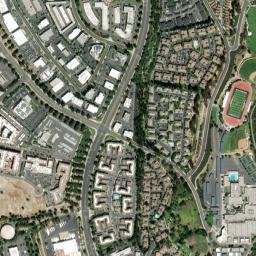 Aliso Viejo map(satellite map)