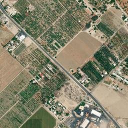 One Hundred Palms California High Resolution Satellite Map