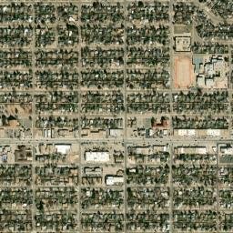 3100-3198 Gary Ave Lubbock TX High Resolution Satellite Map