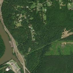 Port Birmingham Alabama High Resolution Satellite Map