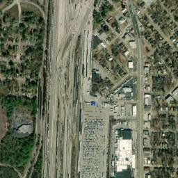 Bendale Alabama High Resolution Satellite Map
