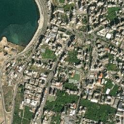 Sidon map(satellite map)