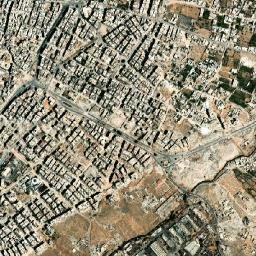 Ḩarastā map(satellite map)