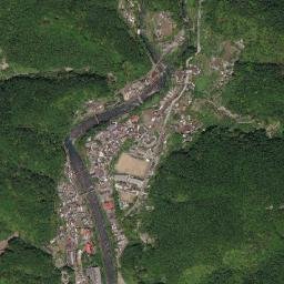 Umaji map(satellite map)