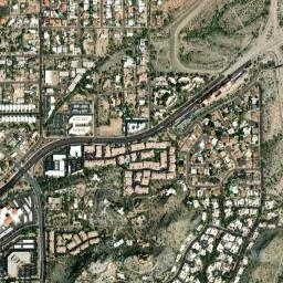 The Pointe Arizona High Resolution Satellite Map