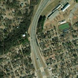 Franklin Gardens Alabama High Resolution Satellite Map