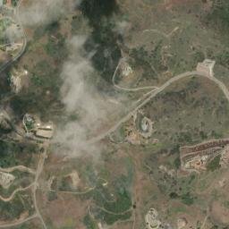 Santa Rosa West California High Resolution Satellite Map