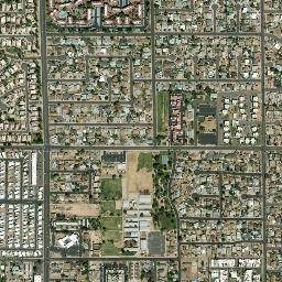 Roles Inn of America Arizona High Resolution Satellite Map