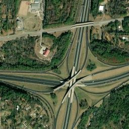 Jefferson Park Alabama High Resolution Satellite Map