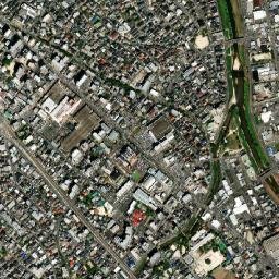 Ōnojō map(satellite map)