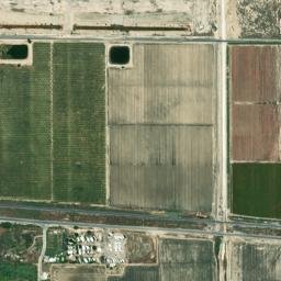 Desert Camp California High Resolution Satellite Map