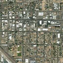 5529 W Palmaire Ave Glendale AZ High Resolution Satellite Map