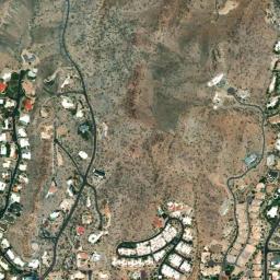 Satellite view of Mountain Shadows Golf Course