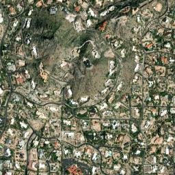 Clearview Hills Arizona High Resolution Satellite Map