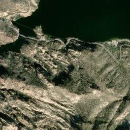 Apache Trail, Tonto National Forest, Apache Junction High Resolution Satellite Map