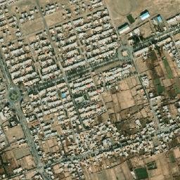 Mahabad map(satellite map)