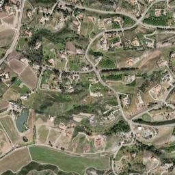 Glenoaks Country California High Resolution Satellite Map