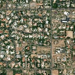 Paradise Valley map(satellite map)