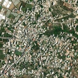 Ghazieh map(satellite map)