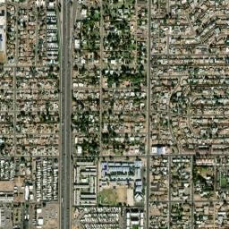 New Home Mobile Park Arizona High Resolution Satellite Map