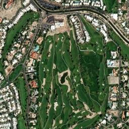 Biltmore Gates Arizona High Resolution Satellite Map