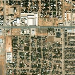 6981-7019 82nd Street, Lubbock, TX High Resolution Satellite Map