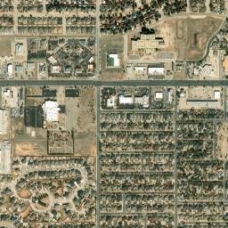5905-5987 82nd Street, Lubbock, TX High Resolution Satellite Map