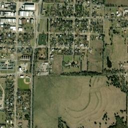 Whitewright map(satellite map)