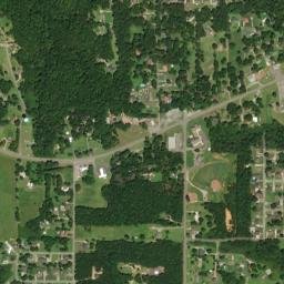 Hoagtown Alabama High Resolution Satellite Map