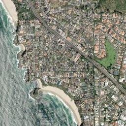 Three Arch Bay California High Resolution Satellite Map