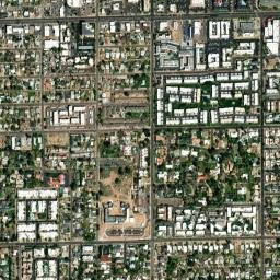 3801-3835 N 27th St Phoenix AZ Satellite Map