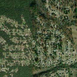 Highland Forest Alabama High Resolution Satellite Map