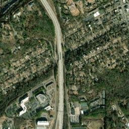 English Village Alabama High Resolution Satellite Map