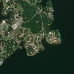 Logan Martin Pines Alabama High Resolution Satellite Map