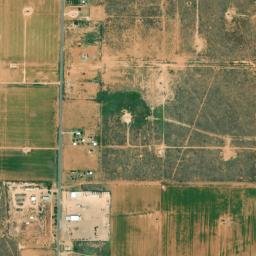 Farm to Market Road 303 Levelland TX High Resolution Satellite Map