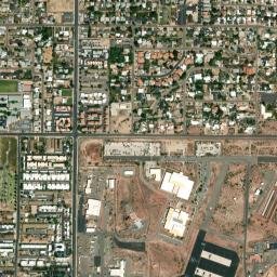5232-5298 E Oak St Phoenix AZ High Resolution Satellite Map