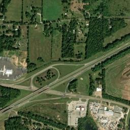 Interstate 30, New Boston, TX 75570, USA High Resolution Satellite Map