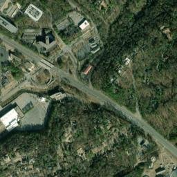 Cherokee Forest Alabama High Resolution Satellite Map