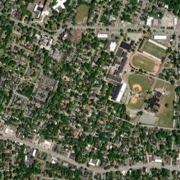 Augusta, Georgia High Resolution Satellite Map