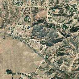 Radec California High Resolution Satellite Map
