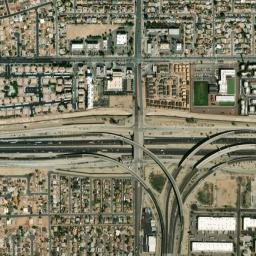 Centura West Arizona High Resolution Satellite Map