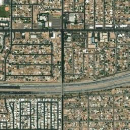 Catalina Village Arizona High Resolution Satellite Map